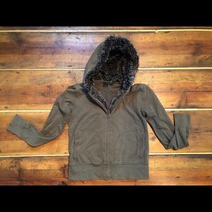 Hurley fur lined jacket